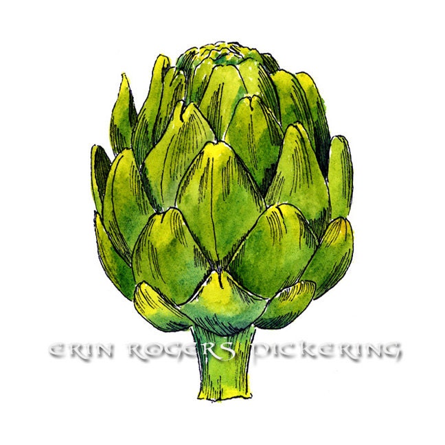 Artichoke 8x10 Print