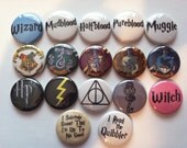 Harry Potter Pins Set of 6