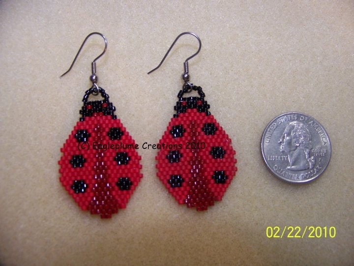 ladybug earrings