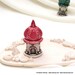 Reserved for Paige -- Pink Sea Urchin House of tiny fairies by studio Vishnya