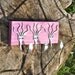 Go Purple Stained 3 Funky Forks Coat Rack OH YEAH