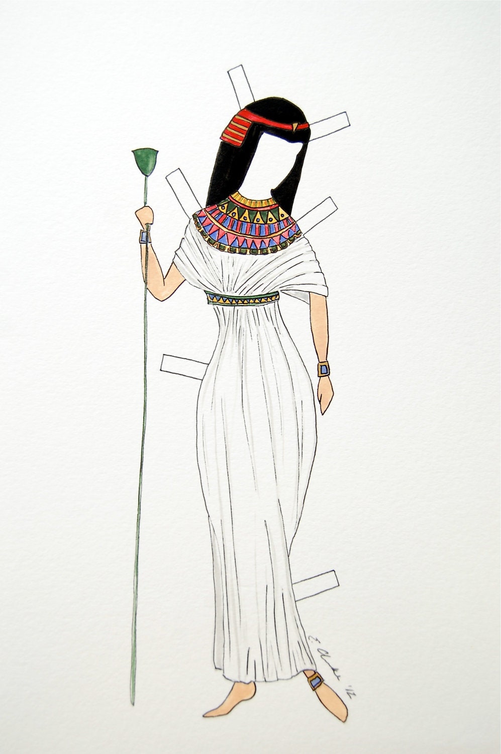 Egyptian Style Painting