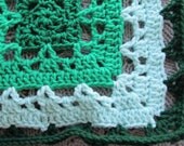 crochet pattern - far pavilions square - 6", 10", and 12"