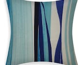 Marimekko Throw Pillow Cover - Matkalle Maalle Blue / Turquoise