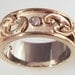 Versailles-Inspired 18K Gold Wedding Band (WOMENS)