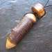 Reserved for Moontree13. Natural Wood Pendulum/Pendant/Mini Wand - Blackthorn - for Protection.