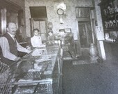 Vintage original Occupational photo watch clock shop
