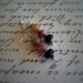 Stoplight- tourmaline and sterling silver earrings