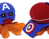 CUSTOM octopus plushie - 7"