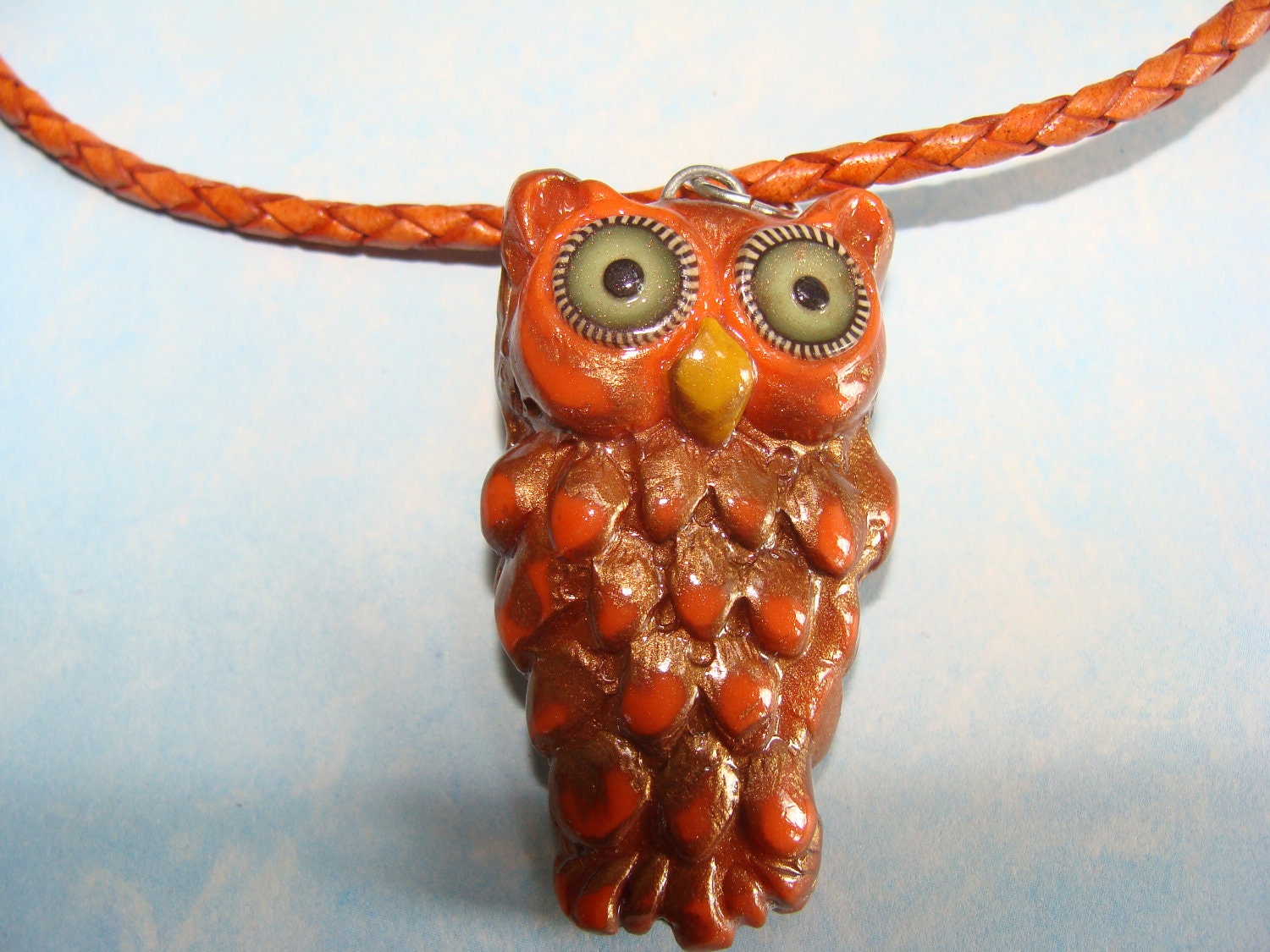 Polymer clay Owl