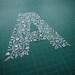 Papercut Initial - ORIGINAL PAPERCUT ARTWORK