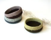 Fall Colors Felted Bowl Trio