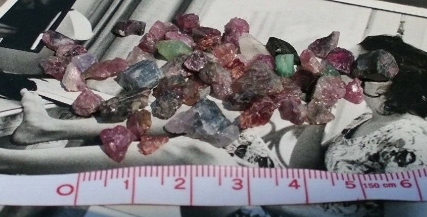 Lot Loose Raw Natural Tourmaline for Wire Wrapping Drilling Jewelry DIY Supplies