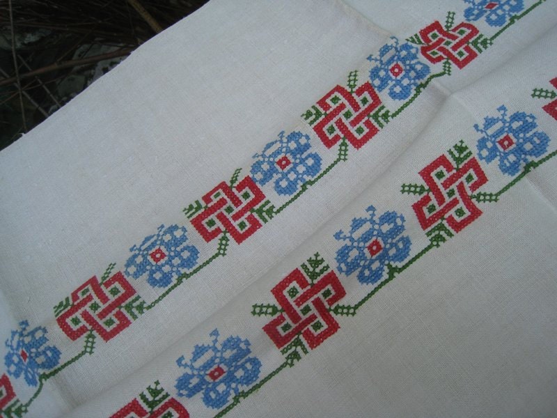 handloomed linen antique charming TOWEL napkin
