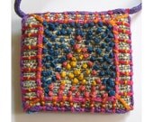 Abstract Hand Embroidered Necklace