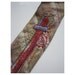Utility Pole Hand Embroidered Tie