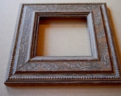 Bridgett: Custom - 6 x 6 Rustic Larson Juhl Picture Frame and two gold fillets by Professional Framer