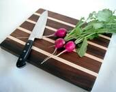 Reclaimed Black Walnut and Maple natural Cutting Board