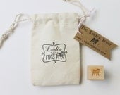 Little Pug Rubber Stamp