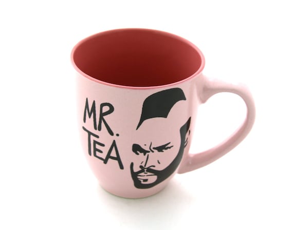 Mr T Tea Mug Pink