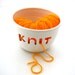 Knitting Yarn Bowl KNIT