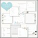 BOY Modern Baby Memory Book . Dwell Studio Blue and Green Animals Album