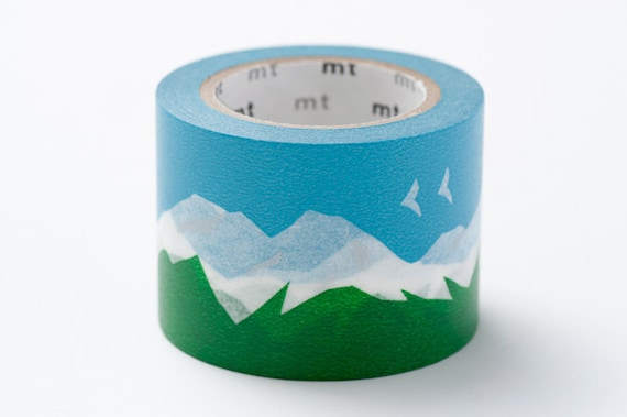 mt Washi Masking Tape - Snowy Mountain - mina perhonen