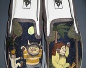 Where the Wild Things Are Custom Vans Shoes