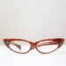 vintage glasses - 1950's tortoiseshell cat eye glasses