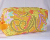 Daffodils and Dogwood Project Bag in Yellow