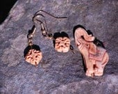 Elephant Walk Pendant/Earring Set
