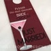 Red Martini Bride & Groom door hanger