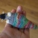 Stylish mouse " Felted pin brooch