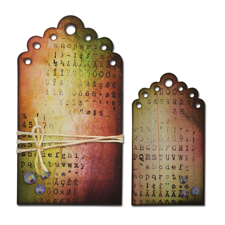 Sizzix Bigz Die - ELISSE TAG
