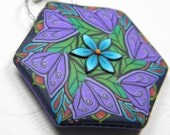 Tropical Tantrum Millefiori Pendant