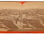 Antique Stereoscope Card - Bethlehem - Stereoview