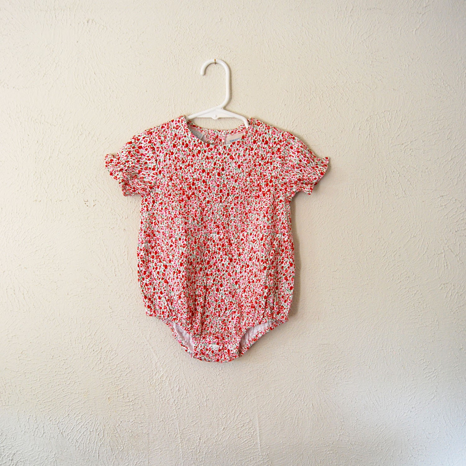 vintage baby girl tulip onesie - olliesvintage