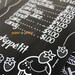 Chalkboard Art Poster Wall Decor Paper Printables - Could use for menu invitation or sign Editable Text Printable 0117