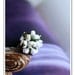 Snowdrops // Floral Crystal and Pearls Statement Ring // Made to Order