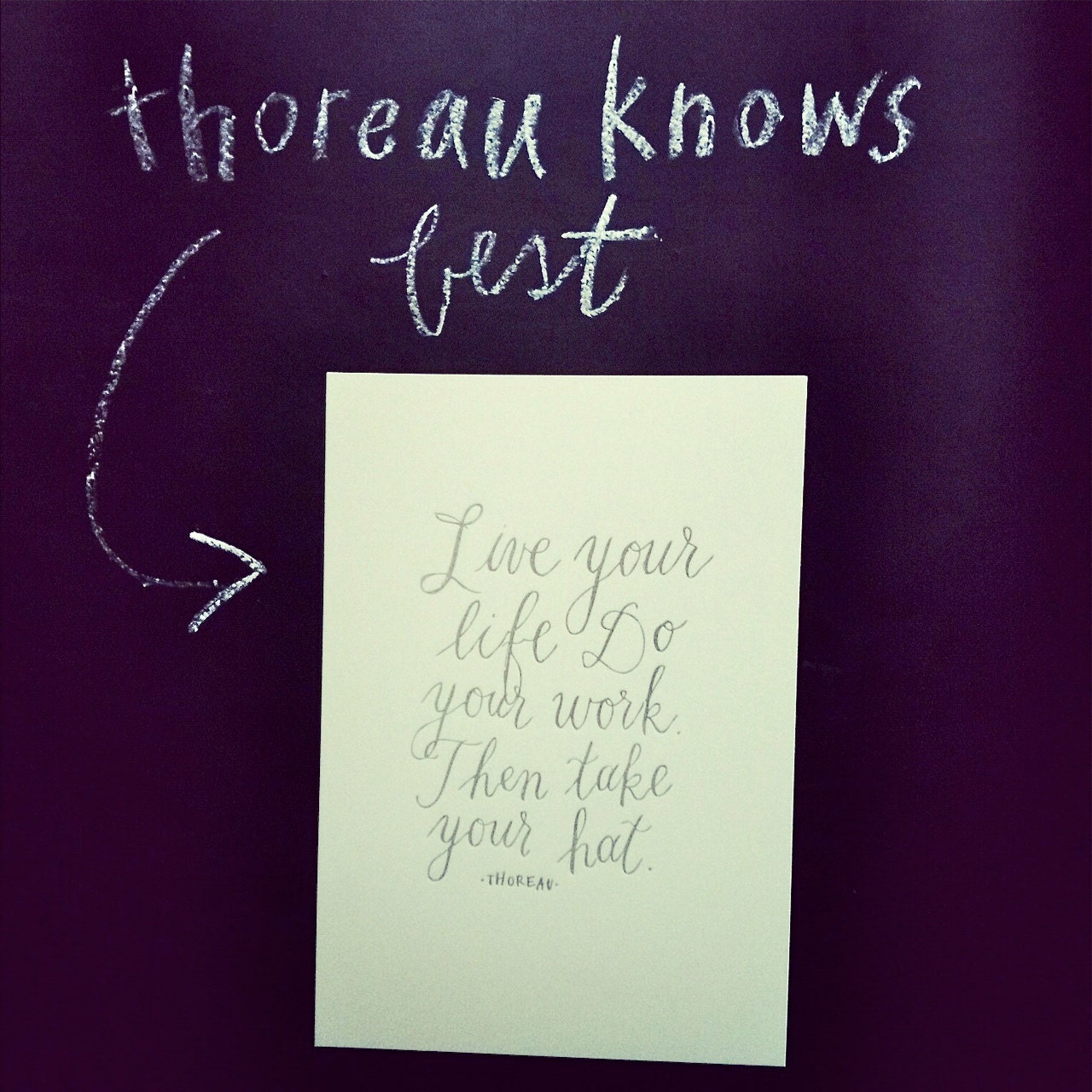 Thoreau Knows Best