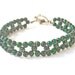 Green Picasso Magnetic Hematite Bracelet, Magnetic Bracelet, Healing Bracelet, Good Health Jewelry, Magnetic Hematite Jewelry