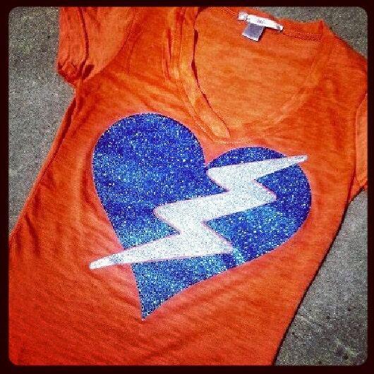 thunder up shirt okc t shirt burnout orange