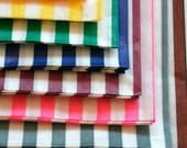 Set of  50 - Traditional Sweet Shop Candy Stripe Paper Bag Variety - All Colors - 5 x 7 - New Style