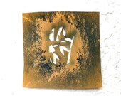 Vintage Japanese Stencil Bamboo Katagami S439 In Showa Period
