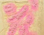 Vintage Stamp Postcard Stamp Cherry Blossoms Flowers Japanese New Year