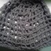Cotton  Chocolate Brown Crocheted Mesh Unisex Adult Beanie/ Cap