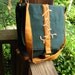 Woodland Messenger Shoulder Bag with adjustable strap, 11 pockets, and water repellent canvas READY TO SHIP