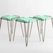 Vintage Hairpin Stools - Mid Century, Modern, Retro, Metal, Eames