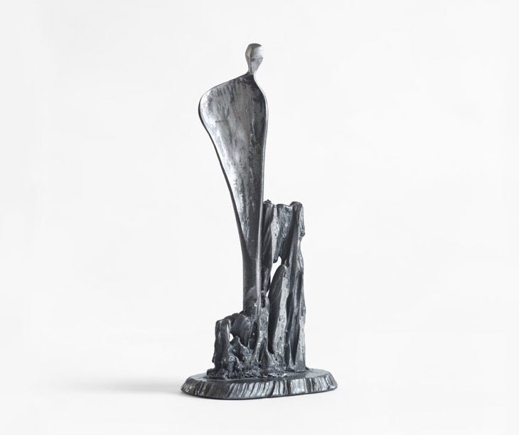 Vintage Metal Sculpture - Mid Century, Modern