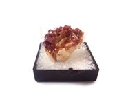 Vanadinite Specimen on Barite Matrix, Rough Mineral, Natural Rock, Metaphysical, Reiki Healing, New Age, Root Chakra, 10.5 gr, Case Included